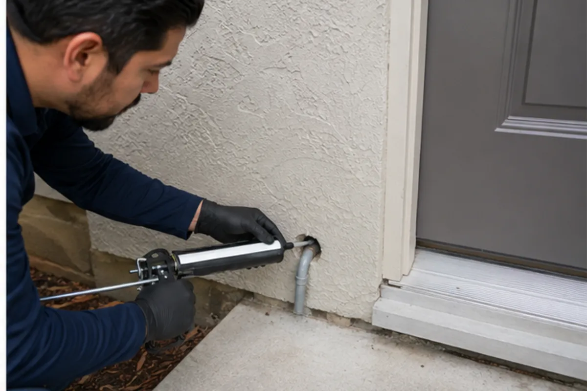 Pest Exclusion in Houston for Rooflines, Doors, Utilities, and Foundation Gaps