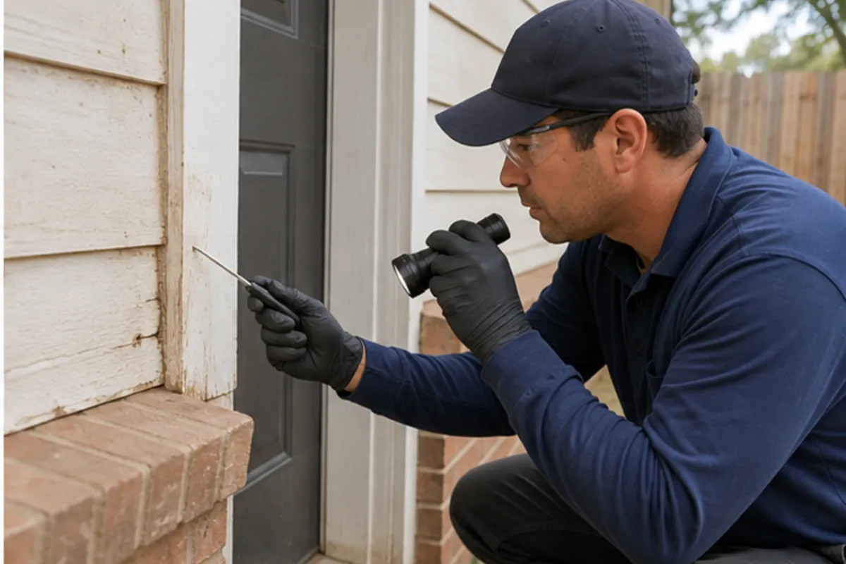 Formosan Termite Inspection in Houston for Swarm and Structural Evidence